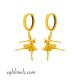  گوشواره طلا 18 عیار  كد ET2063.1.99