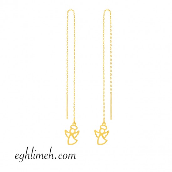  گوشواره طلا 18 عیار  كد ET2125.1.00