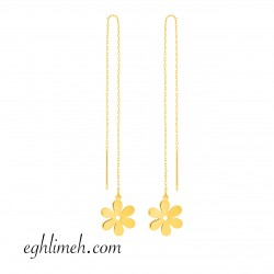  گوشواره طلا 18 عیار  كد ET2126.1.32