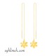  گوشواره طلا 18 عیار  كد ET2126.1.32
