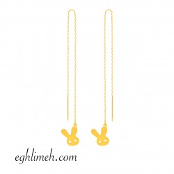  گوشواره طلا 18 عیار  كد ET2127.1.25