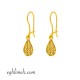  گوشواره طلا 18 عیار  كد ET2131.1.52