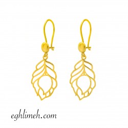  گوشواره طلا 18 عیار  كد ET2133.2.08