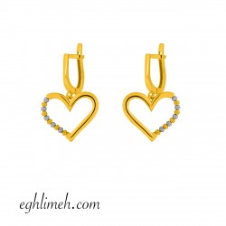  گوشواره طلا 18 عیار  كد ET2137.3.01