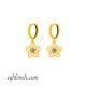  گوشواره طلا 18 عیار  كد ET2140.1.61