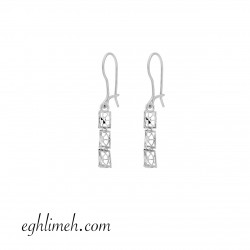  گوشواره طلا 18 عیار  كد ET2142.1.21