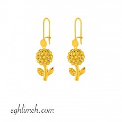  گوشواره طلا 18 عیار  كد ET2143.2.96