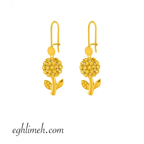  گوشواره طلا 18 عیار  كد ET2143.2.96