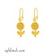  گوشواره طلا 18 عیار  كد ET2143.2.96