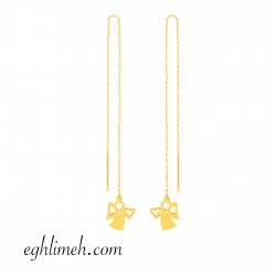  گوشواره طلا 18 عیار  كد ET2145.1.17