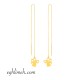  گوشواره طلا 18 عیار  كد ET2145.1.17