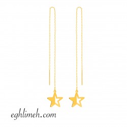  گوشواره طلا 18 عیار  كد ET2148.1.13
