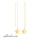  گوشواره طلا 18 عیار  كد ET2148.1.13