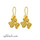  گوشواره طلا 18 عیار  كد ET2151.3.35
