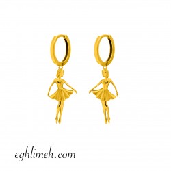  گوشواره طلا 18 عیار  كد ET2154.1.83