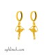  گوشواره طلا 18 عیار  كد ET2154.1.83