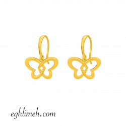  گوشواره طلا 18 عیار  كد ET2158.2.08