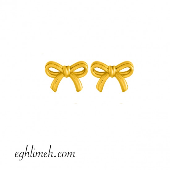  گوشواره طلا 18 عیار  كد ET2161.1.17