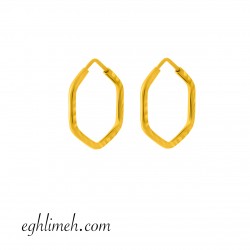  گوشواره طلا 18 عیار  كد ET2164.0.81