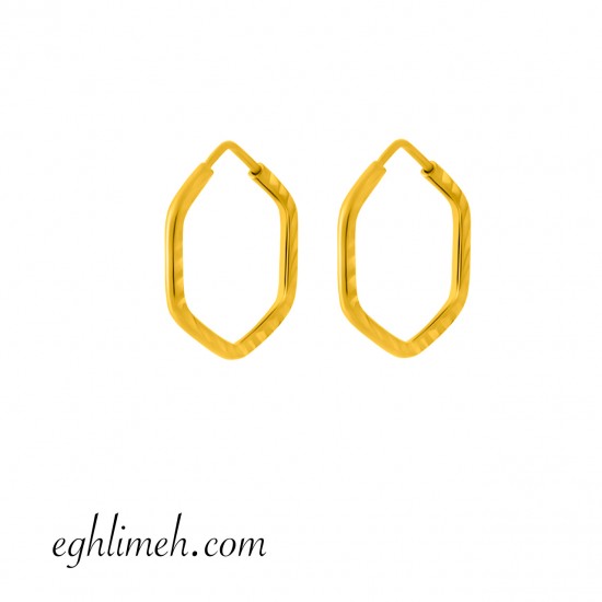  گوشواره طلا 18 عیار  كد ET2164.0.81