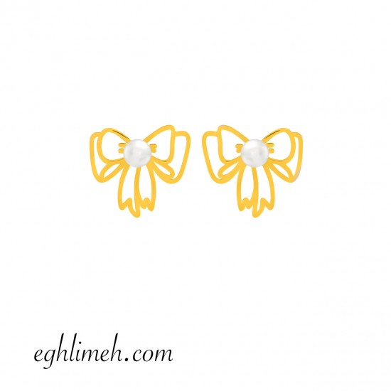  گوشواره طلا 18 عیار  كد ET2166.0.98