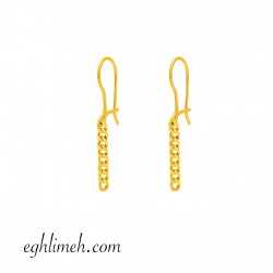  گوشواره طلا 18 عیار  كد ET2169.0.55