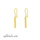  گوشواره طلا 18 عیار  كد ET2169.0.55
