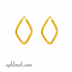  گوشواره طلا 18 عیار  كد ET2172.1.23