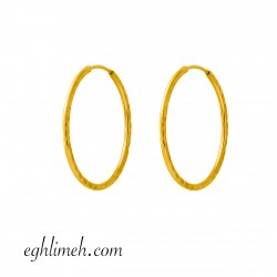  گوشواره طلا 18 عیار  كد ET2173.1.33