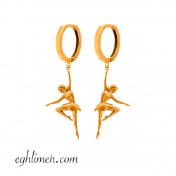  گوشواره طلا 18 عیار  كد ET2184.1.81