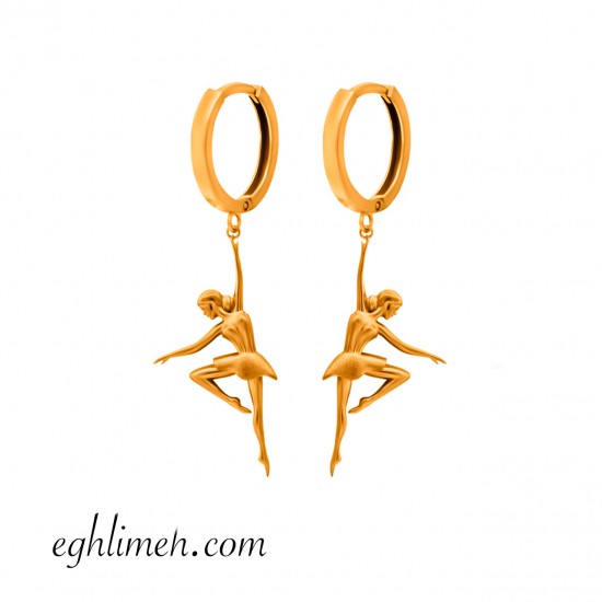  گوشواره طلا 18 عیار  كد ET2184.1.81
