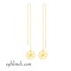  گوشواره طلا 18 عیار  كد ET2187.1.06