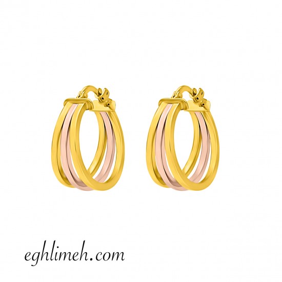  گوشواره طلا 18 عیار  كد ET2189.2.03 