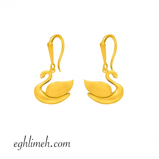  گوشواره طلا 18 عیار  كد ET2193.2.40