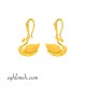  گوشواره طلا 18 عیار  كد ET2193.2.40