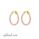  گوشواره طلا 18 عیار  كد ET2198.1.61