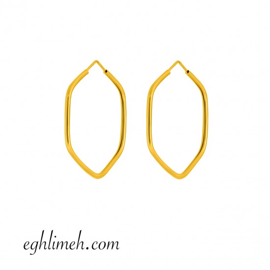  گوشواره طلا 18 عیار  كد ET2204.1.00