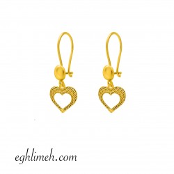  گوشواره طلا 18 عیار  كد ET2214.1.94