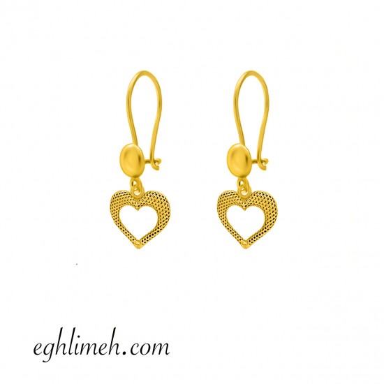  گوشواره طلا 18 عیار  كد ET2214.1.94