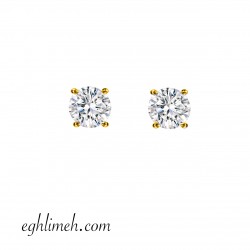  گوشواره طلا 18 عیار  كد ET2215.0.51