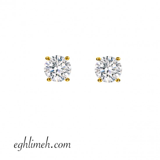  گوشواره طلا 18 عیار  كد ET2215.0.51