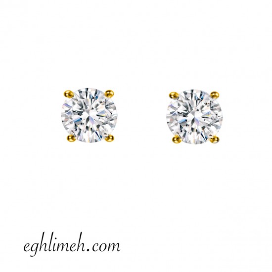  گوشواره طلا 18 عیار  كد ET2216.0.68