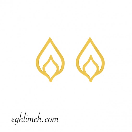  گوشواره طلا 18 عیار  كد ET2254.0.66