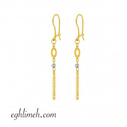 گوشواره طلا 18 عیار كد ET2272.0.89 گوشواره طلا 18 عیار كد ET2272.0.89