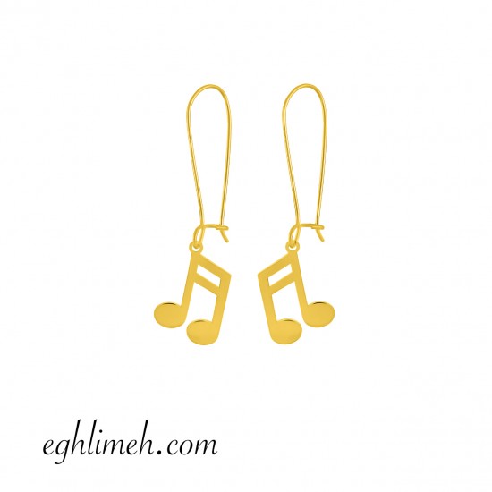  گوشواره طلا 18 عیار  كد ET2304.0.30