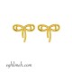  گوشواره طلا 18 عیار  كد ET2339.0.54
