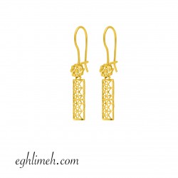  گوشواره طلا 18 عیار  كد ET2354.1.23