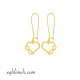  گوشواره طلا 18 عیار  كد ET2361.0.28