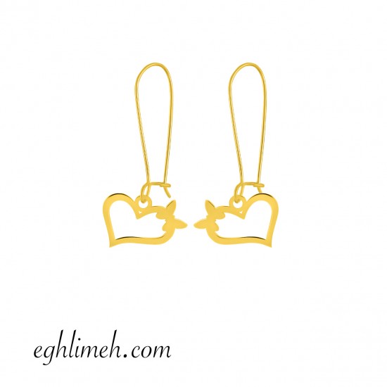  گوشواره طلا 18 عیار  كد ET2363.0.29