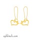 گوشواره طلا 18 عیار  كد ET2363.0.29